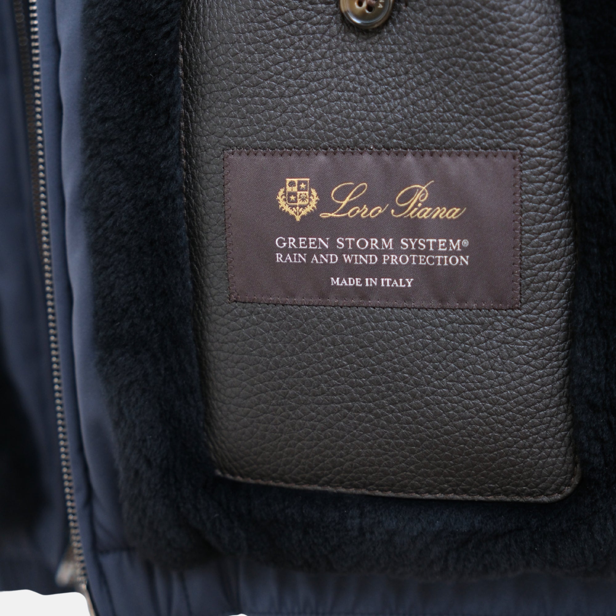 Blue Hooded Jacket made of Polyamide (3XL)