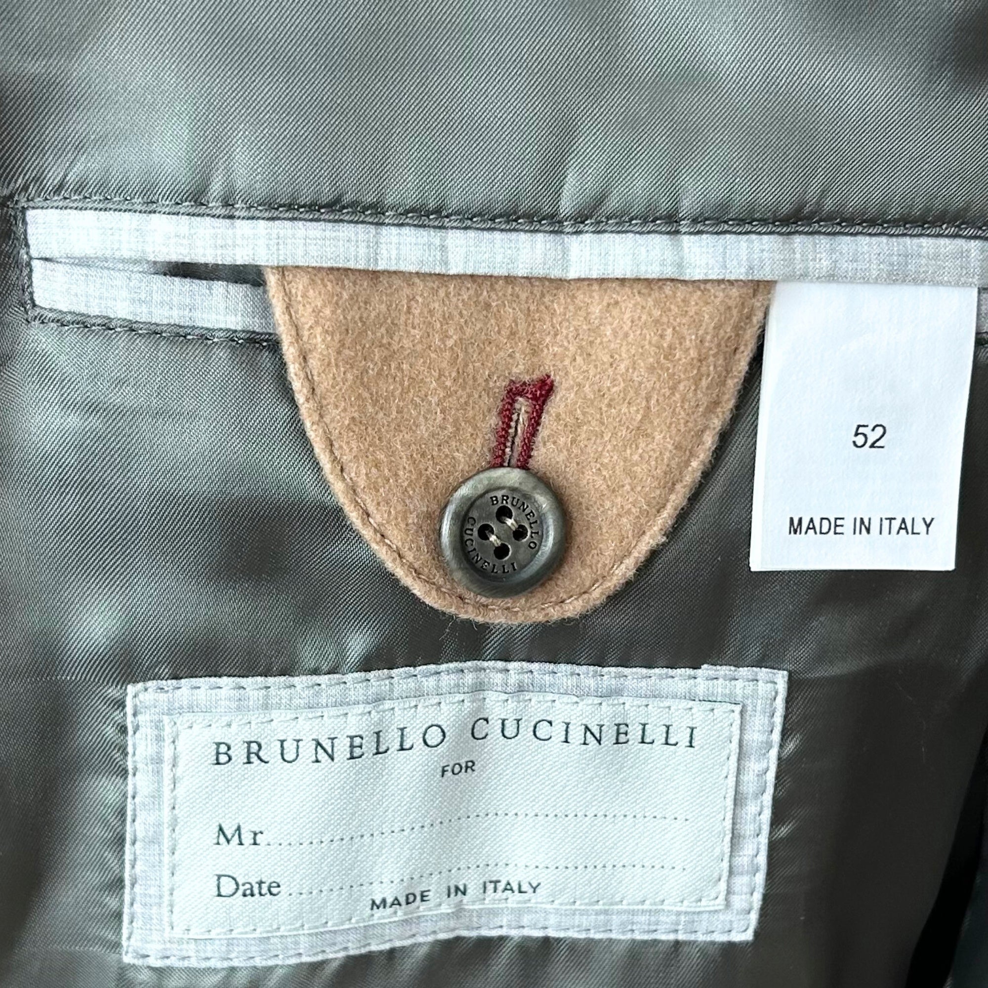 Camel  Coat made of Cashmere (EU 52)