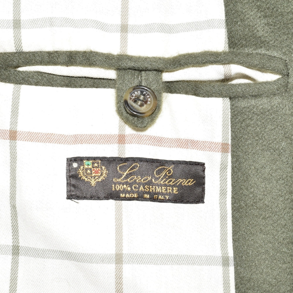 Olive Cashmere Vest (M)