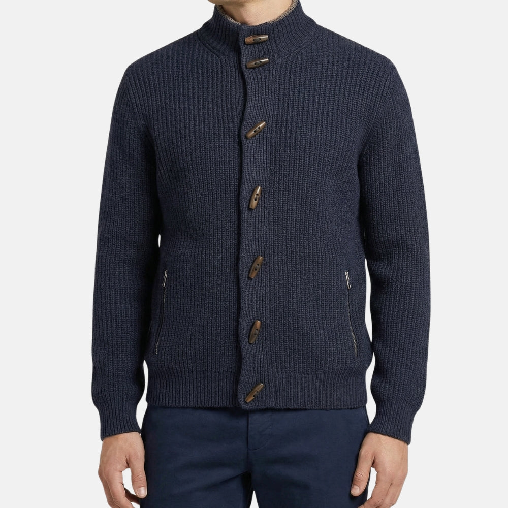 Blue Cashmere Cardigan (EU 54)