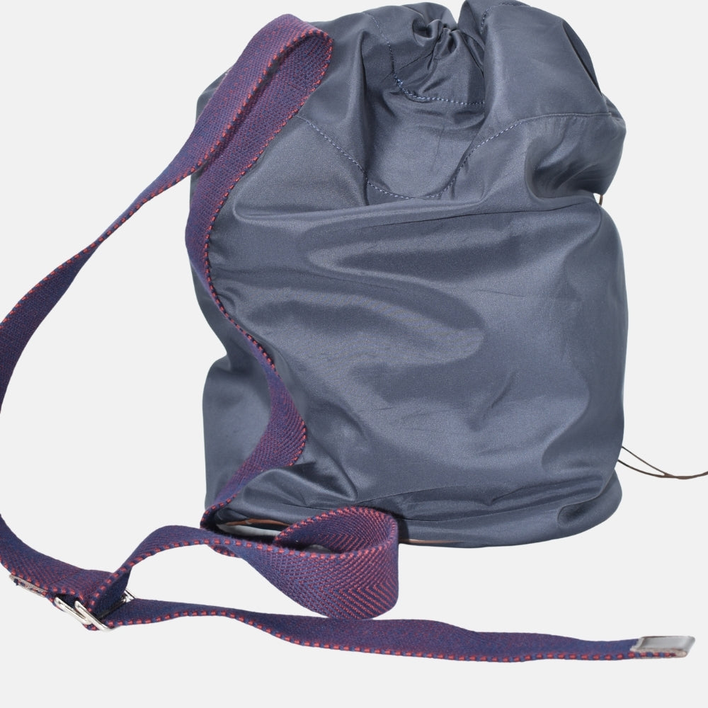 Navy Blue Drawstring Bag (OS)