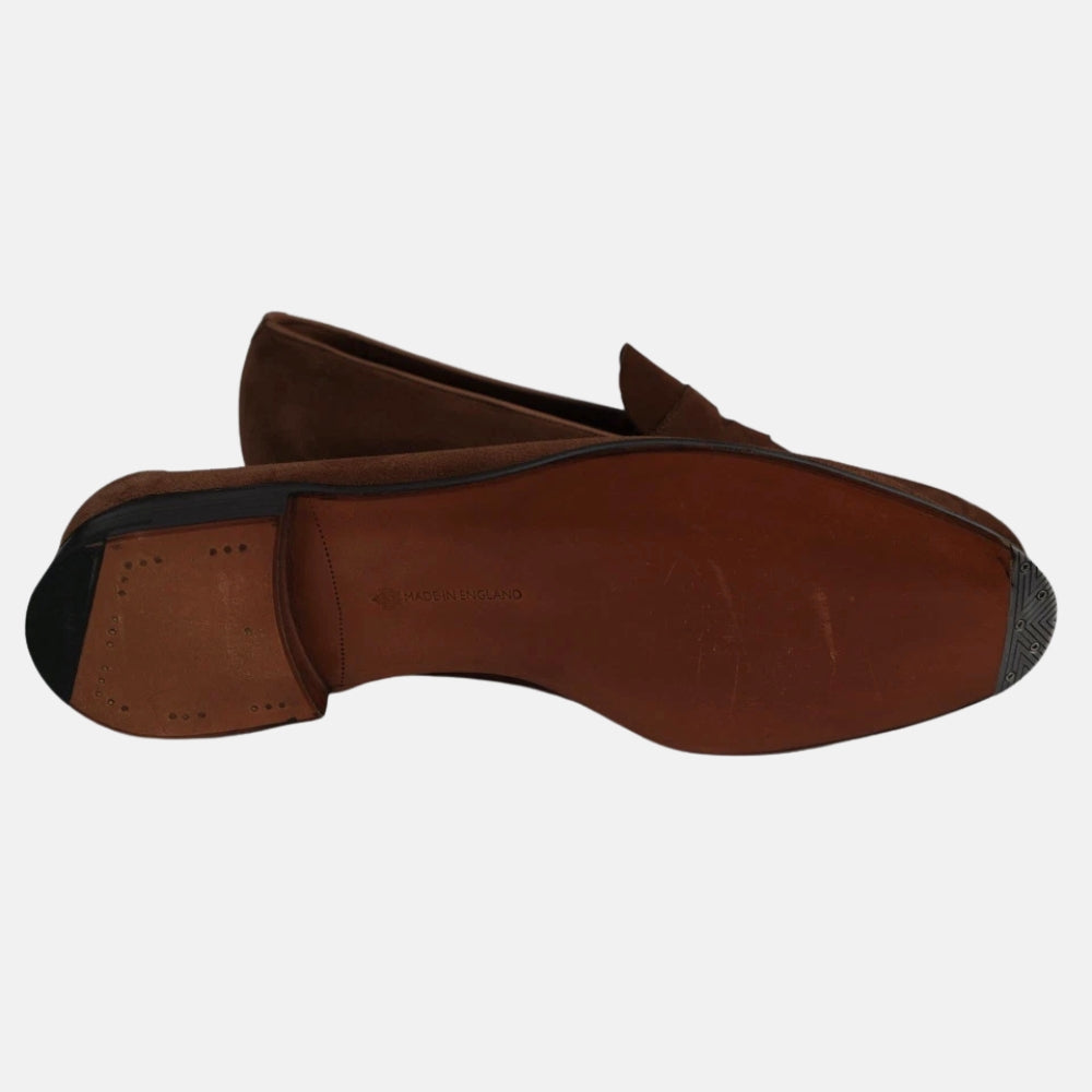 Raw Umber Loafer made of Suede (EU 45)