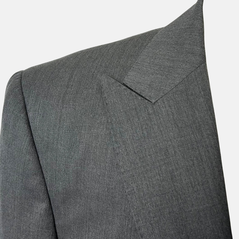 Gray Suit made of Wool (EU 52)