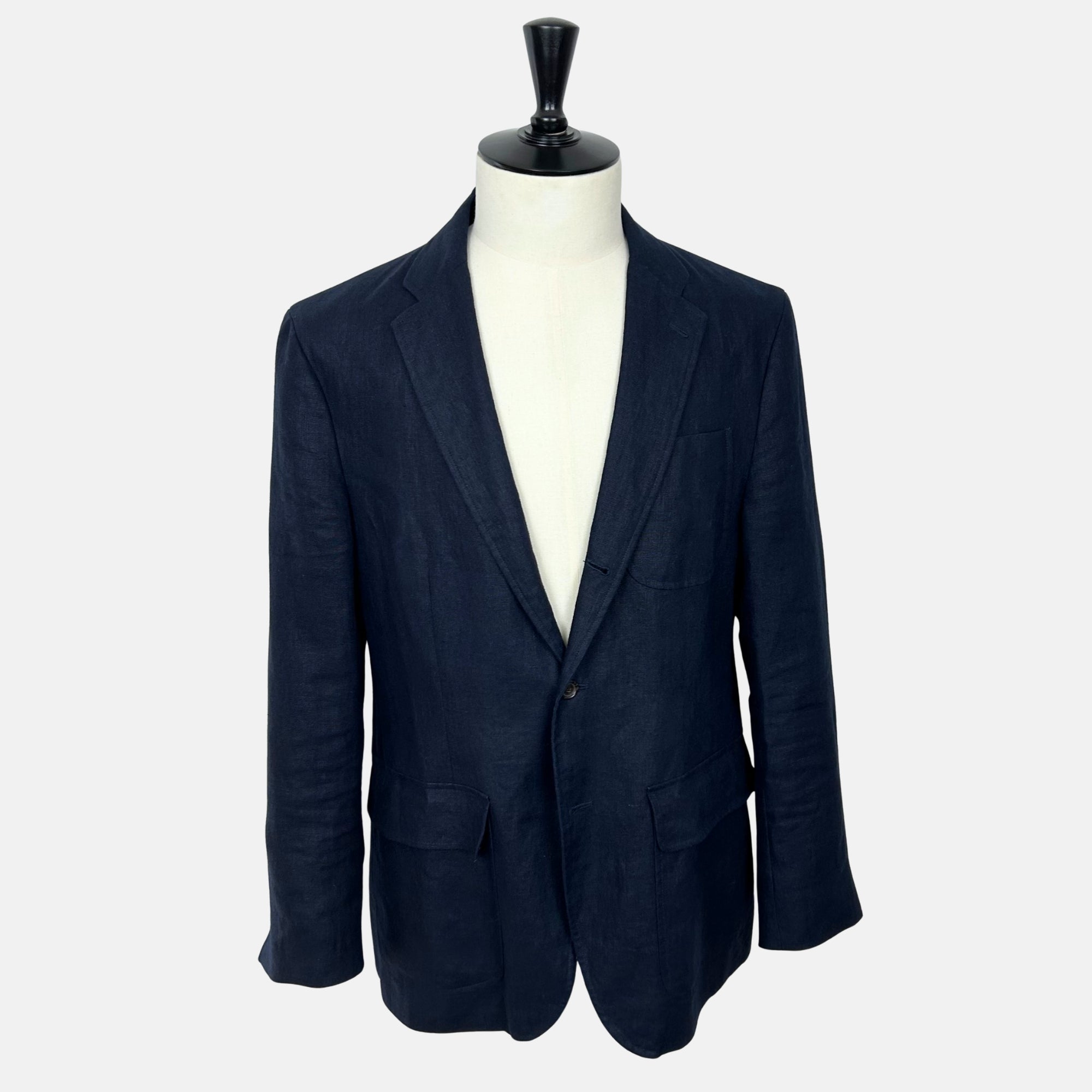 Navy Blazer made of Linen (EU 52)