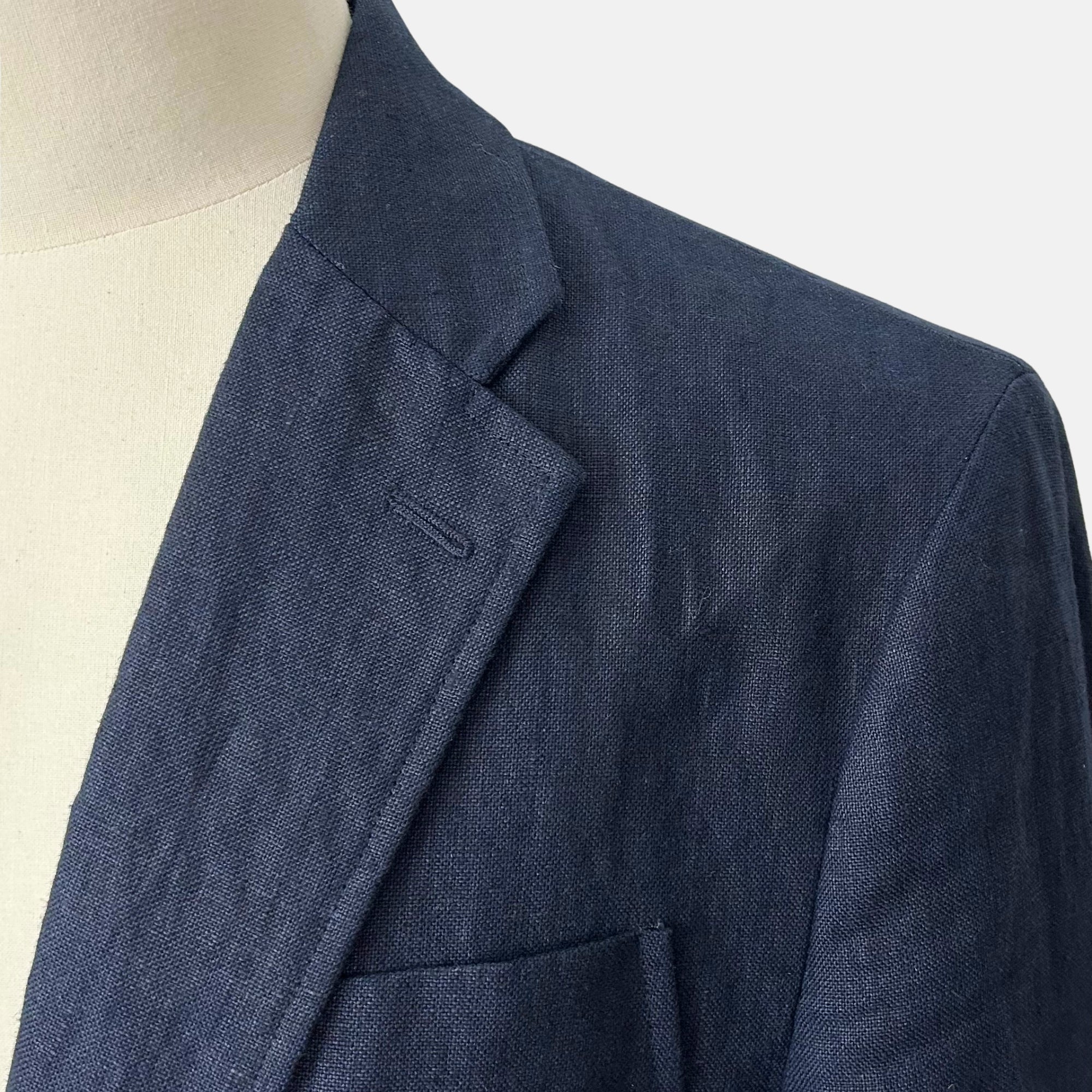Navy Blazer made of Linen (EU 52)