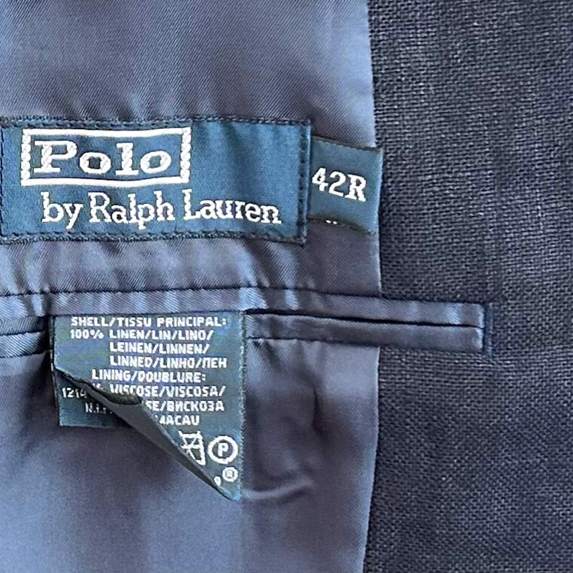 Navy Blazer made of Linen (EU 52)