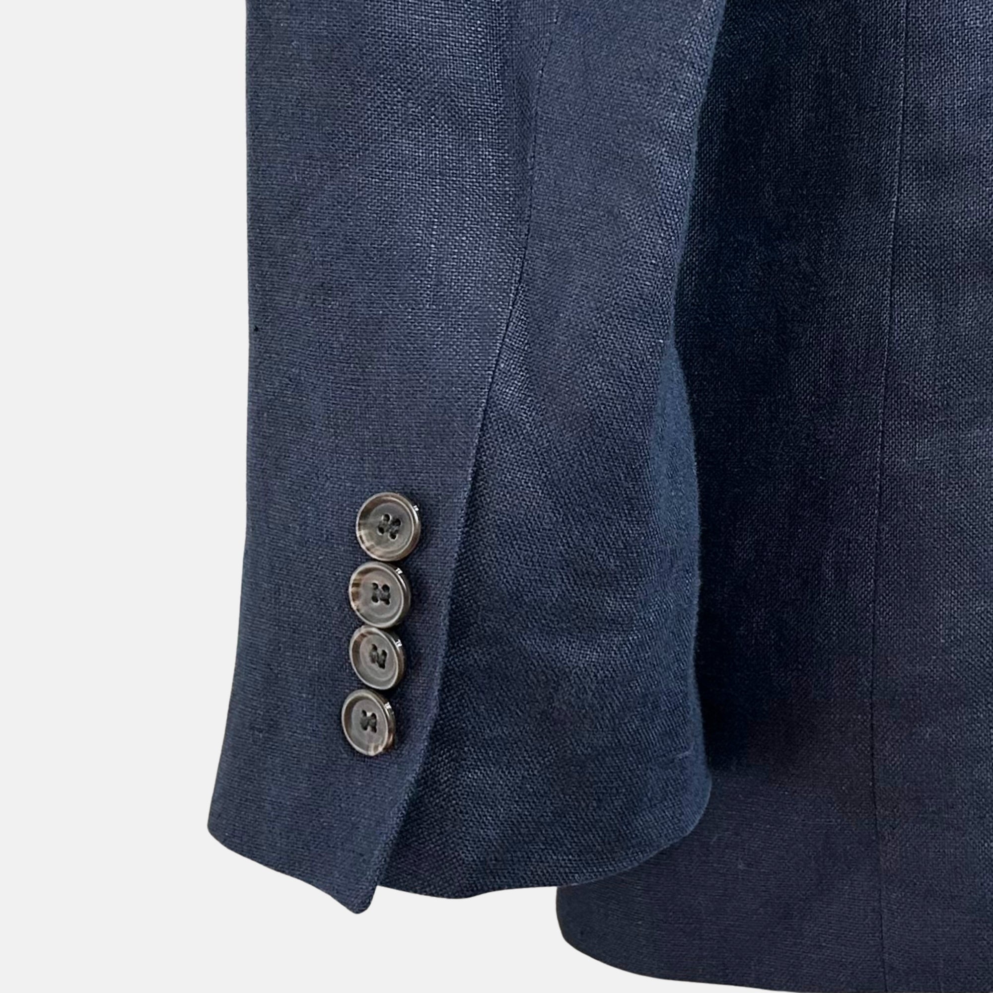 Navy Blazer made of Linen (EU 52)