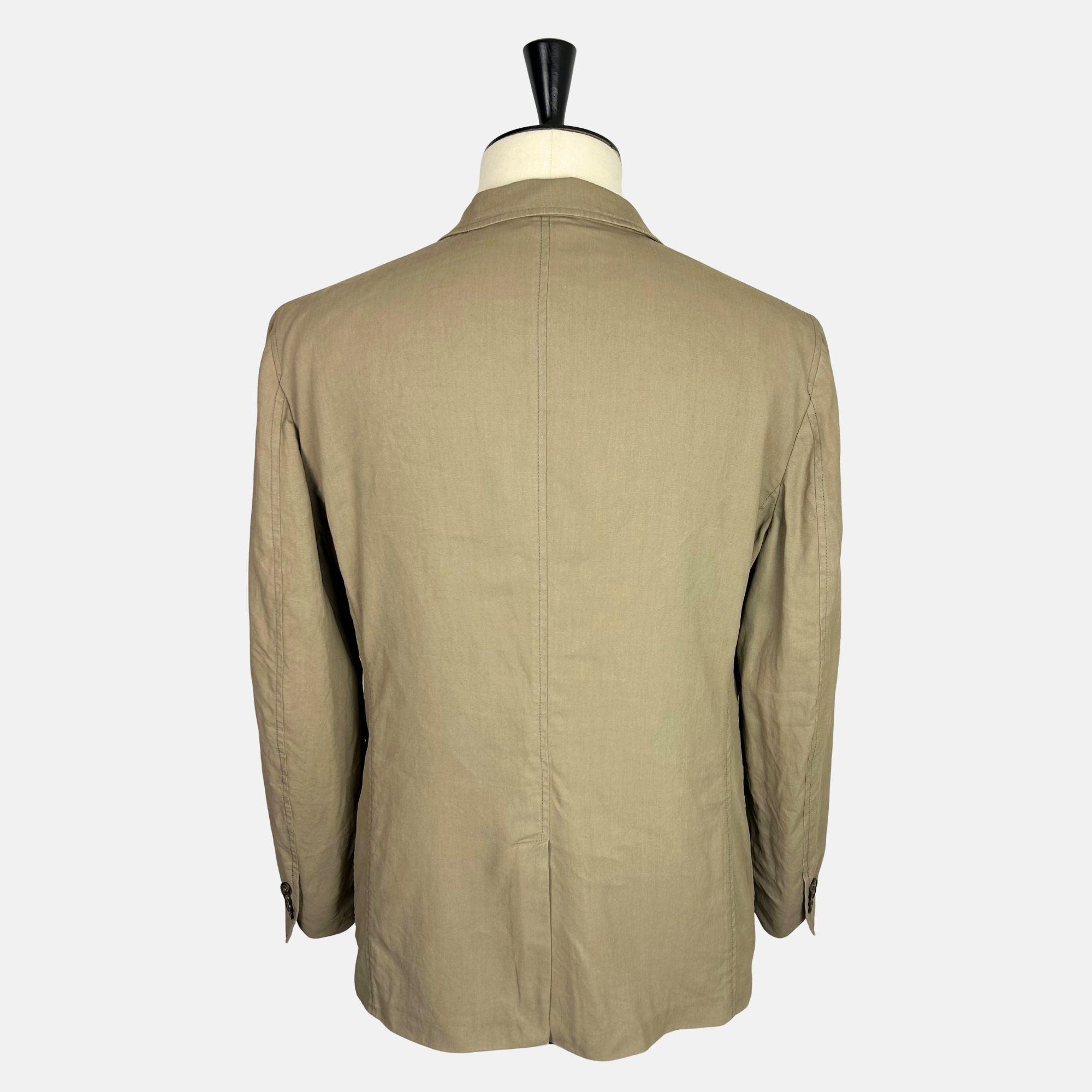 Khaki Blazer made of Linen (EU 52)