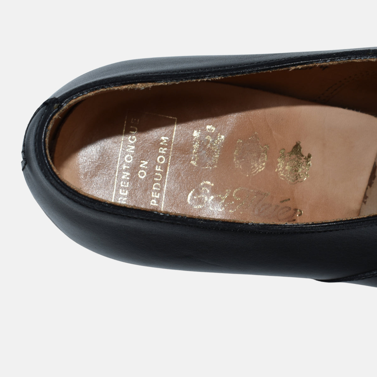 Schwarze Schuhe aus Leder (EU 42,5)