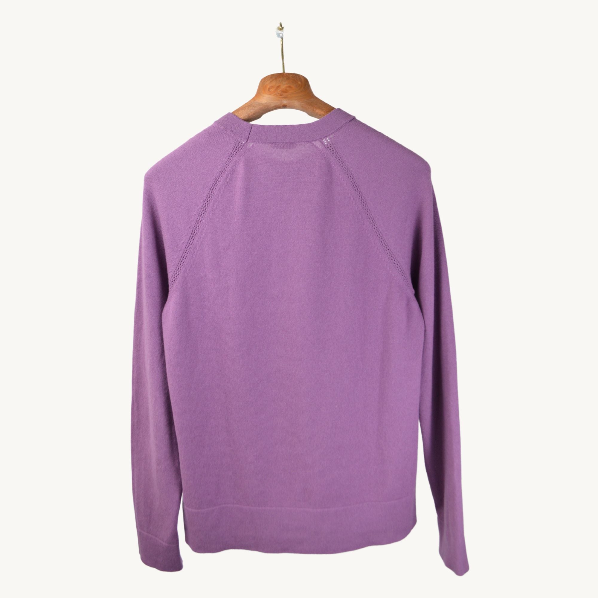 Purple Sweater made of Cashmere (EU 50)