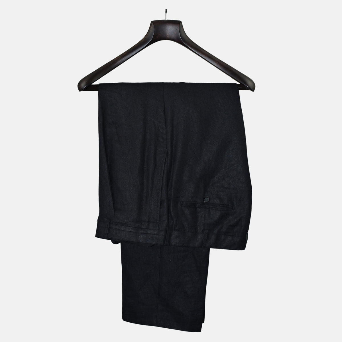 Black Linen Suit
