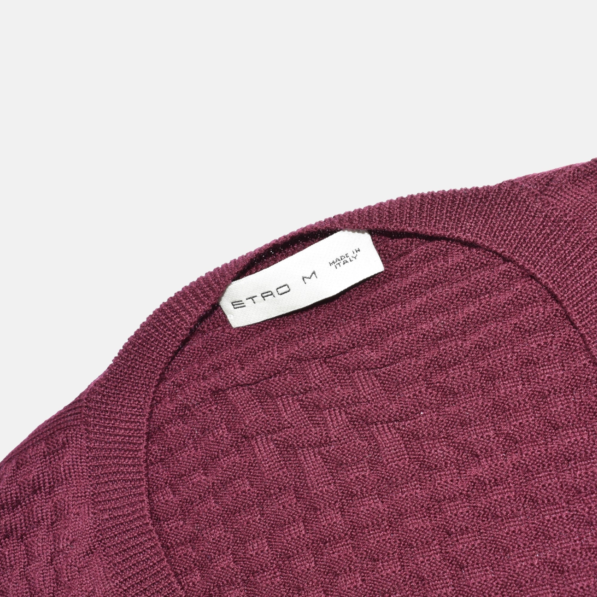 Bordeaux Sweater made of Wool (M)