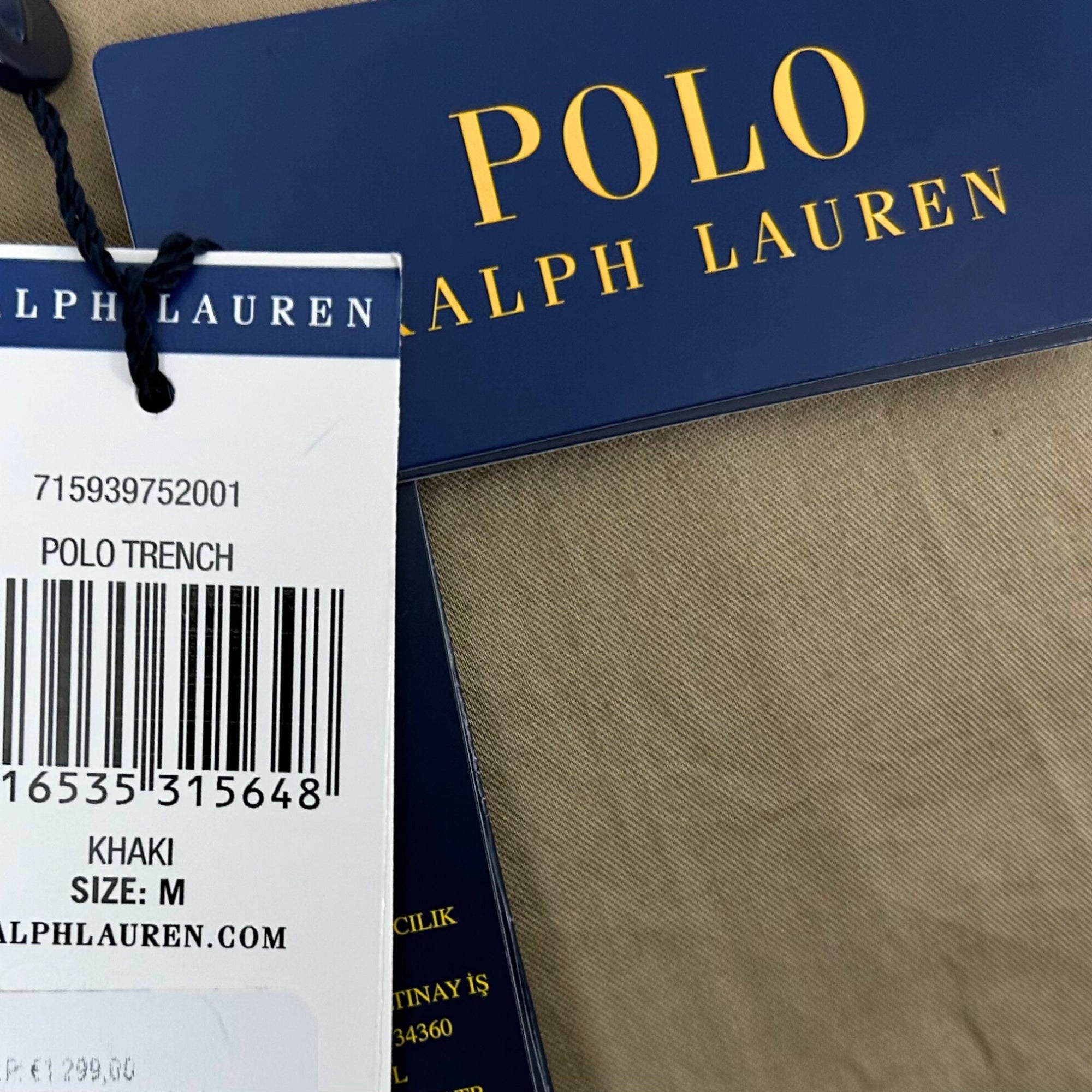 Beige Trenchcoat made of Cotton (M)