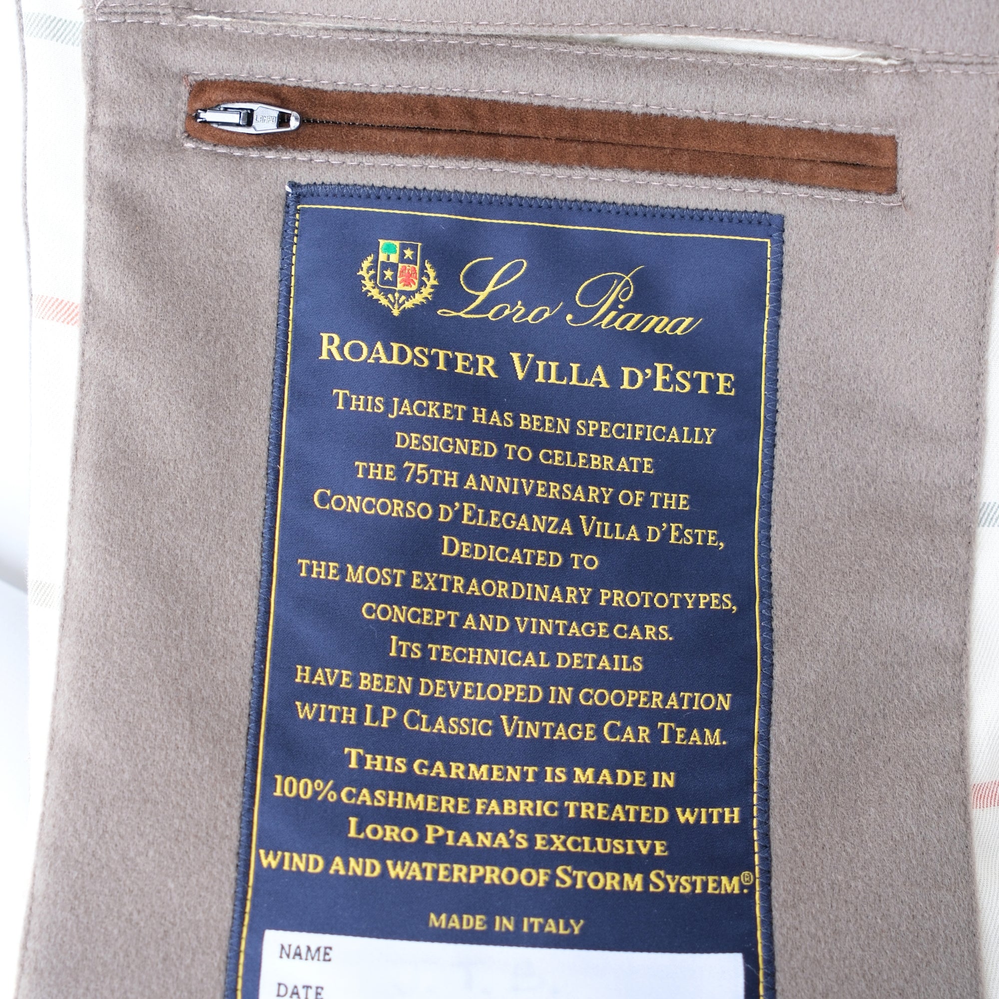 Taupe Blazer made of Cashmere (XS)