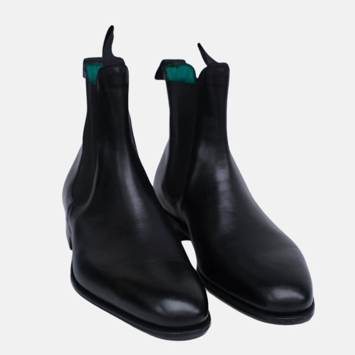 Schwarze Chelsea Boots aus Leder (EU 40)