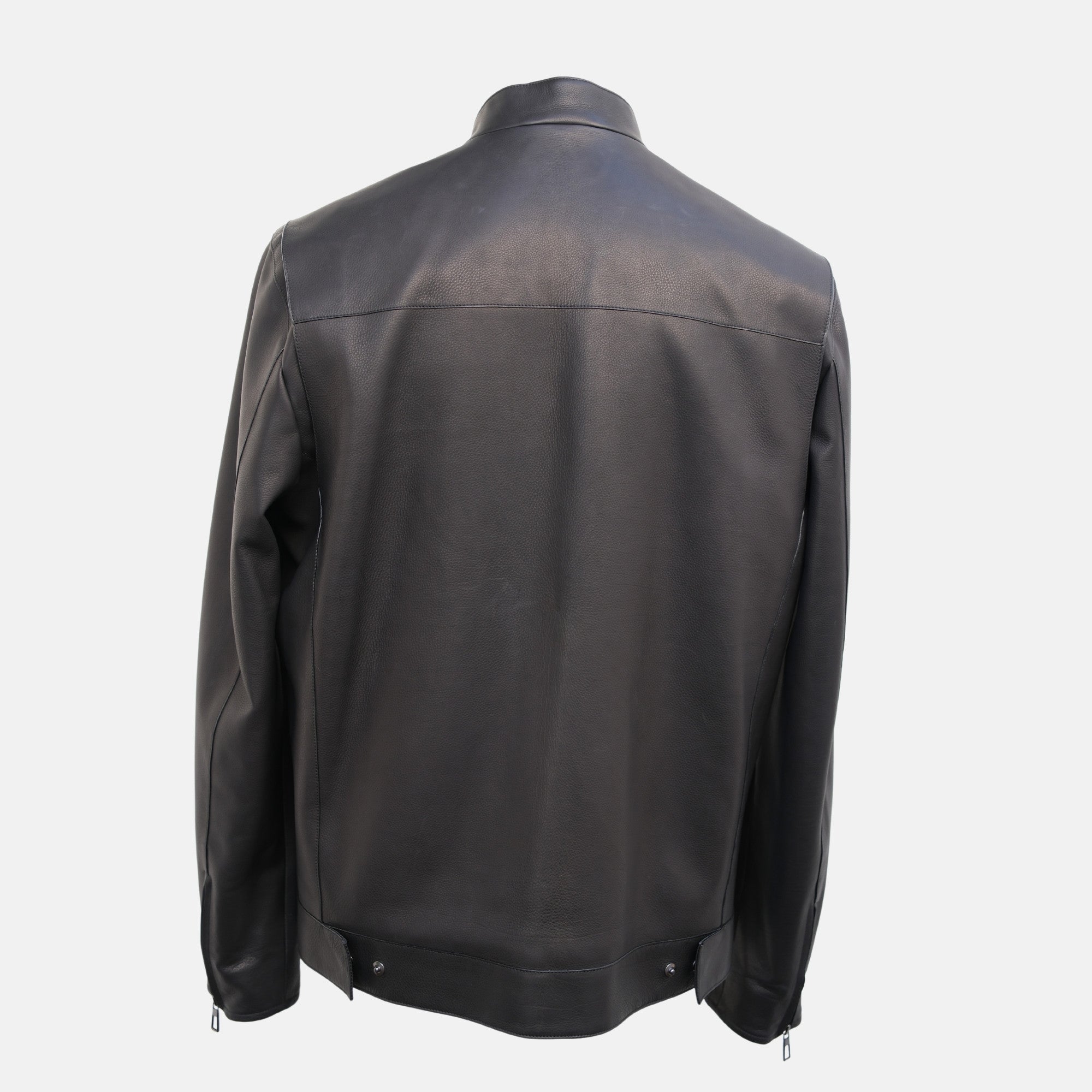 Black Leather Jacket (M)