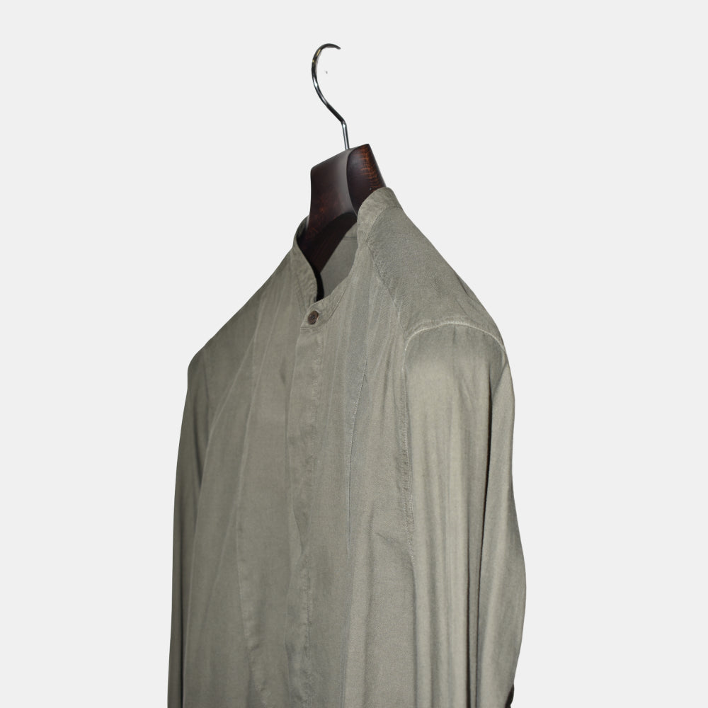 Khaki Cuffed Shirt made of Cotton (EU 48)
