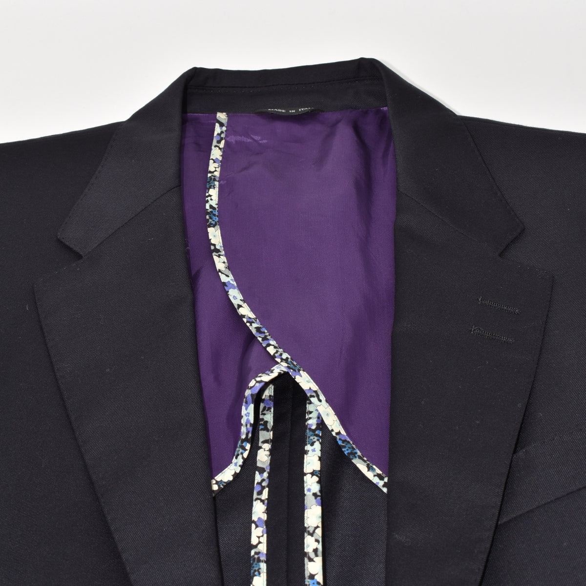Midnight Blue Blazer made of Merino Wool/Cashmere (EU 50)