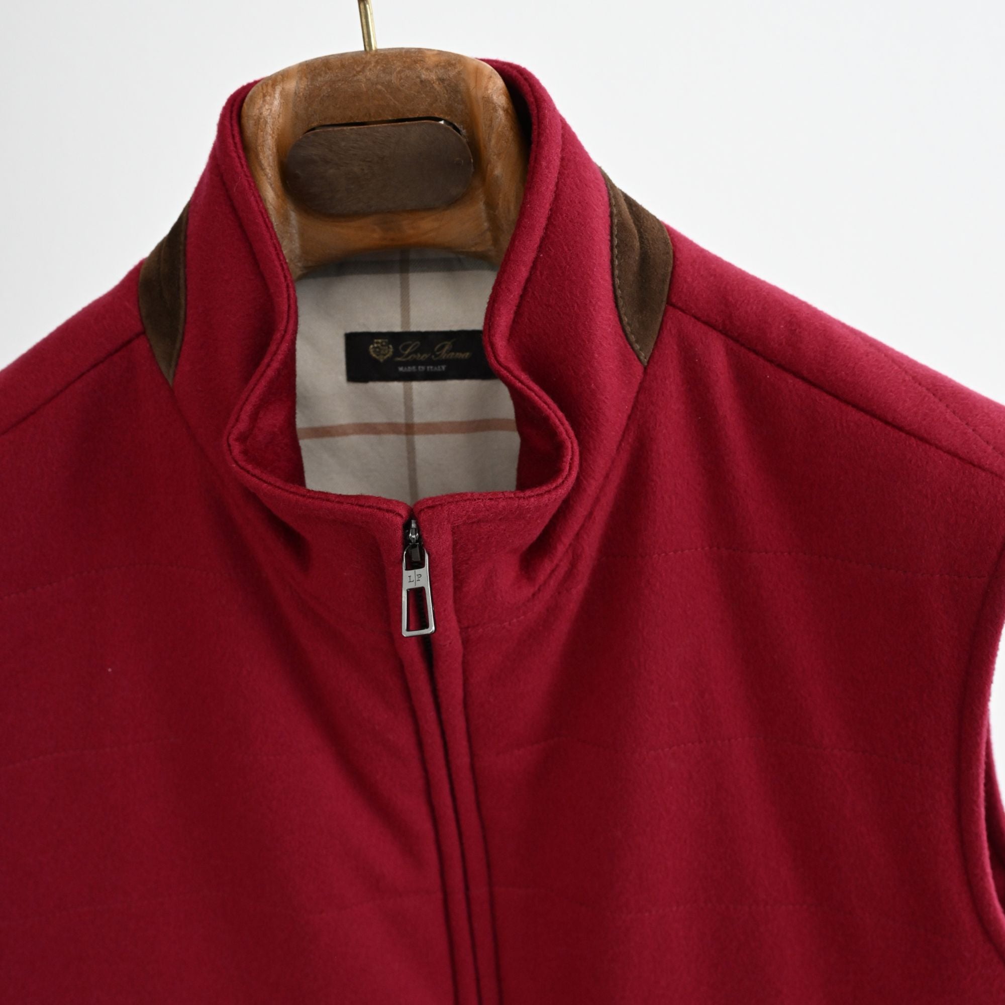 Vest Red Made of Cashmere (EU 48)