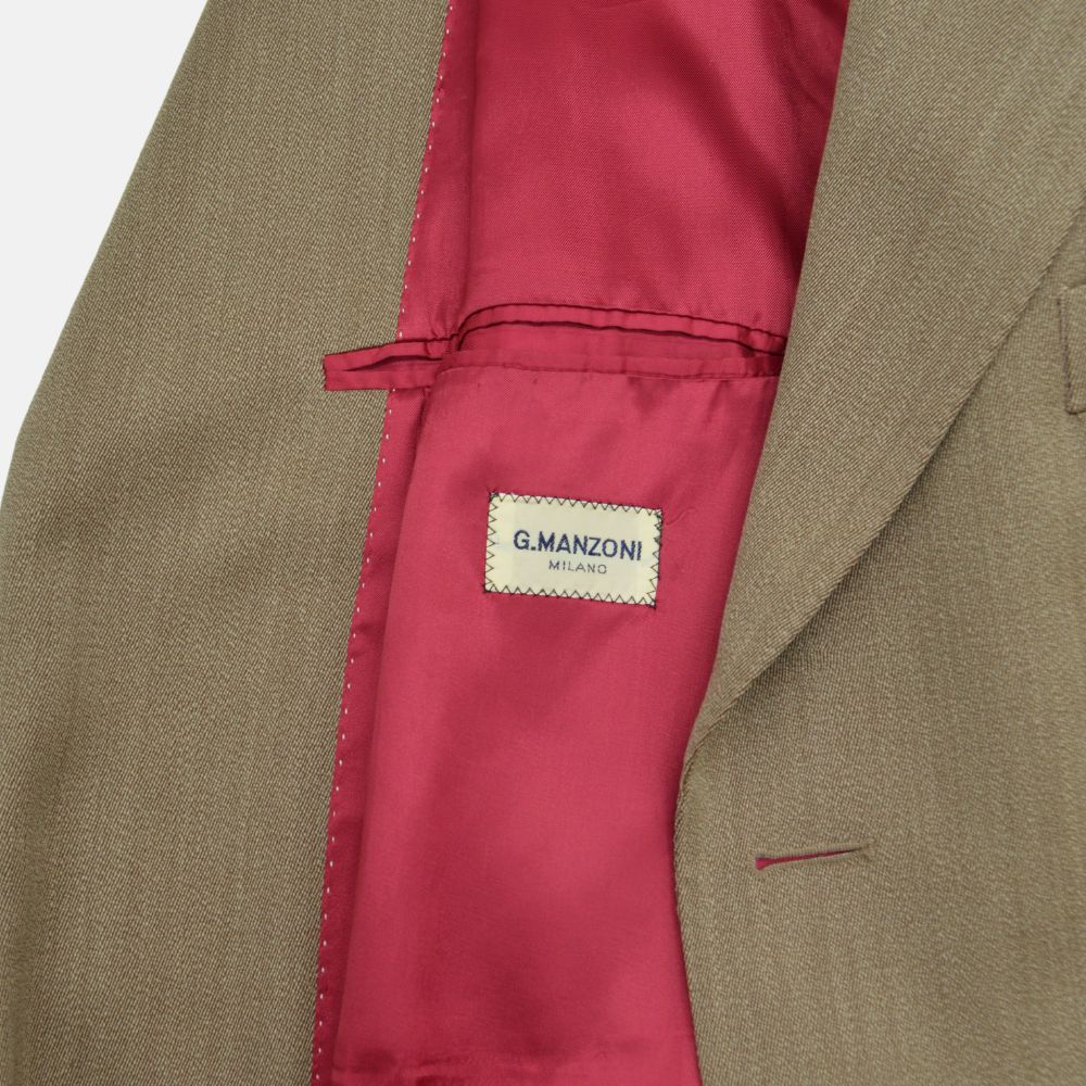 Taupe Coat made of Wool (EU 50)