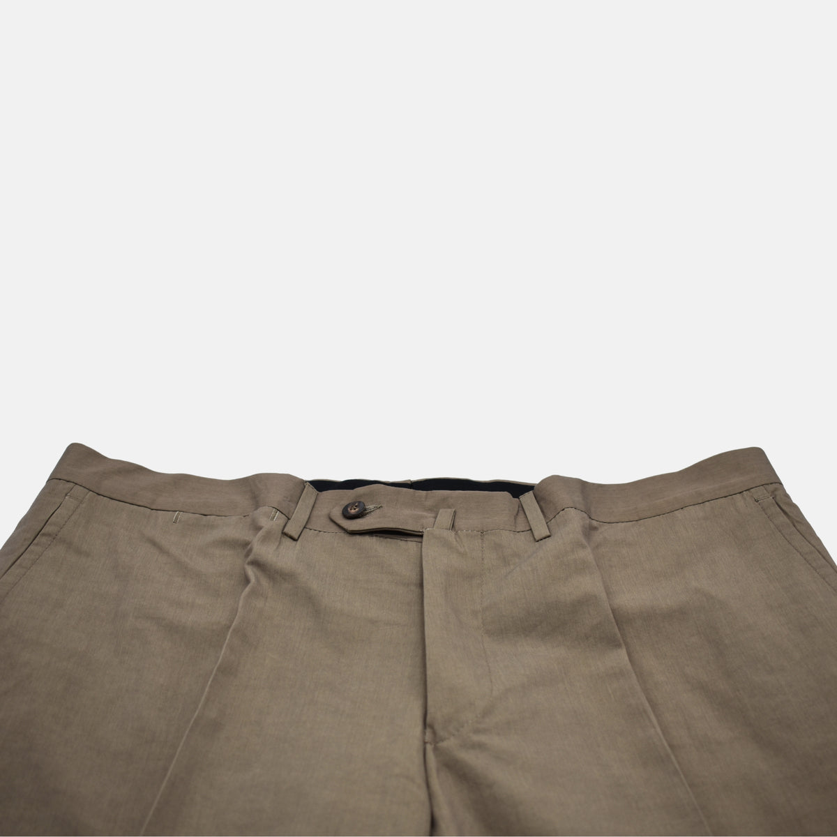 Khaki Suit made of Cotton/Silk (EU 54)