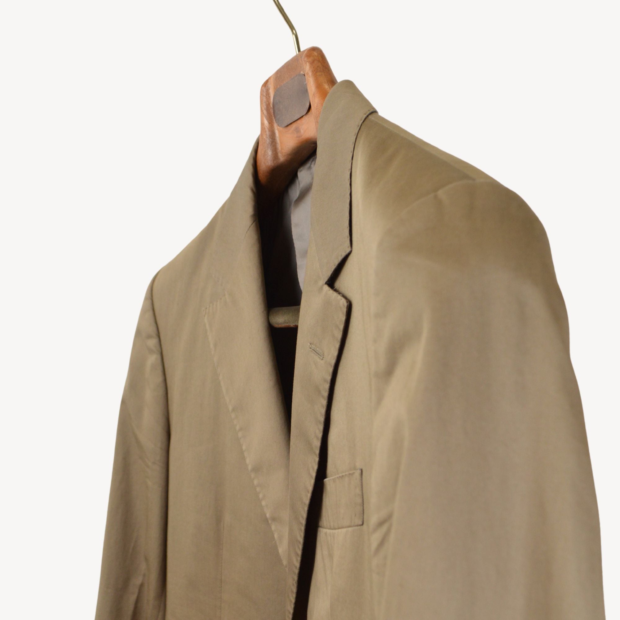 Taupe Cotton Suit (EU 48)