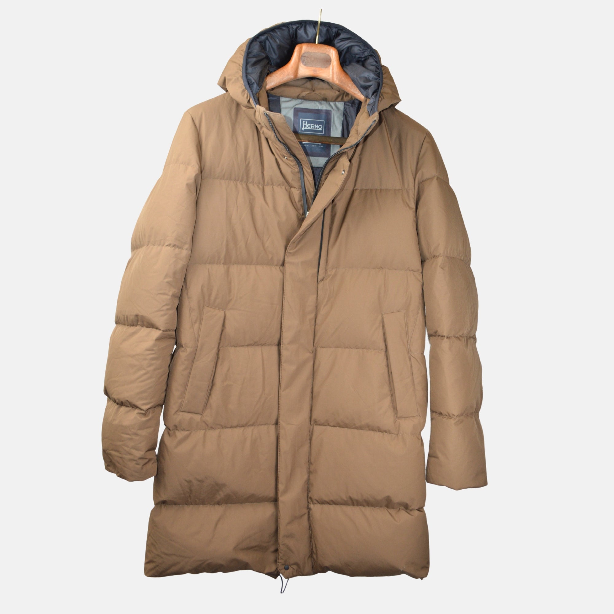 Brown Down Coat (EU 52)