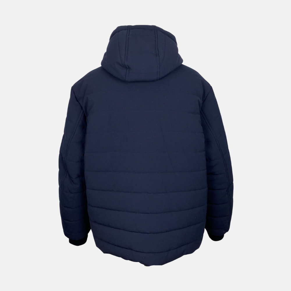 Navy/Black Jacket made of Polyester/Viscose/Elastane/Polyester (EU 56)