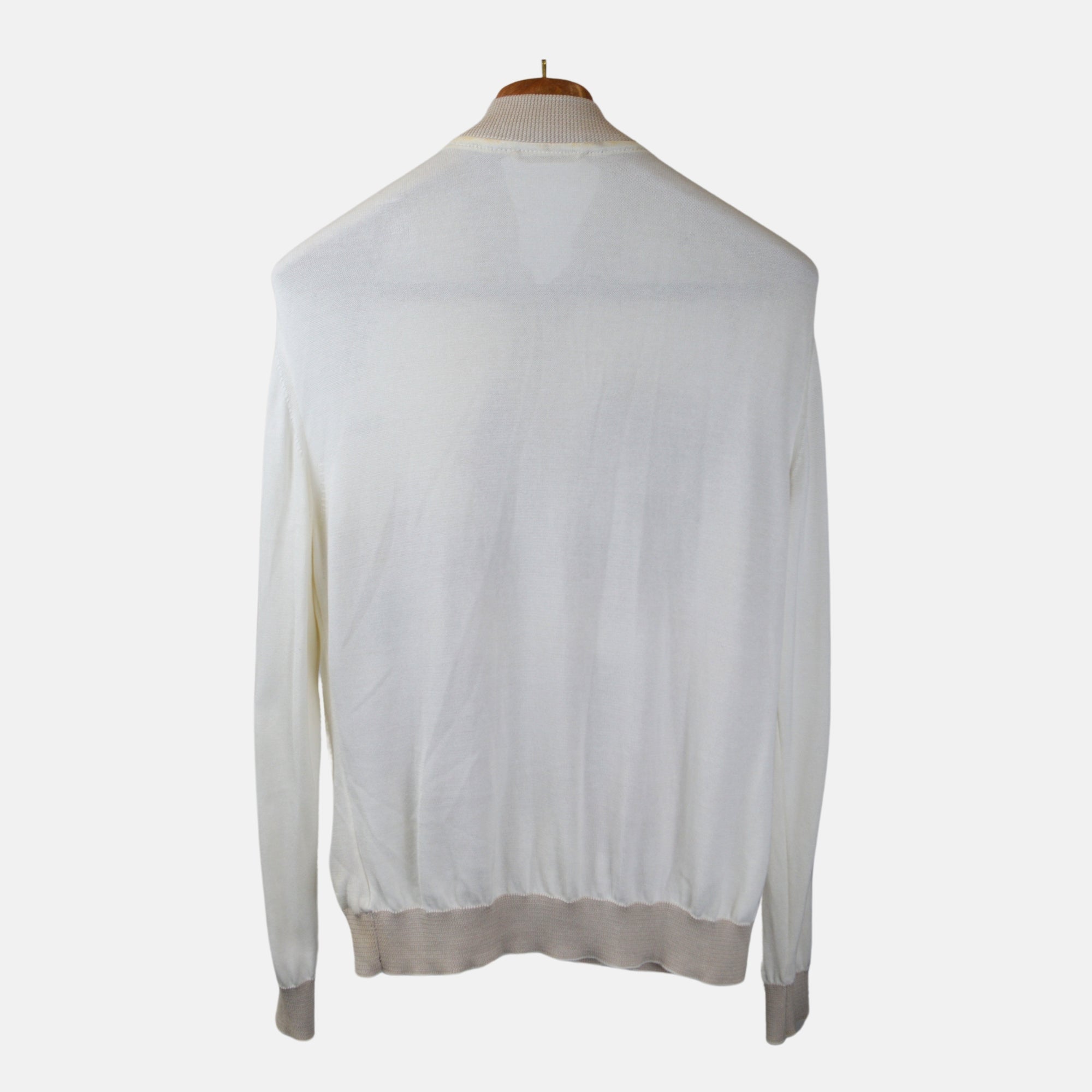 Ecru Cardigan made of Cotton (EU 52)
