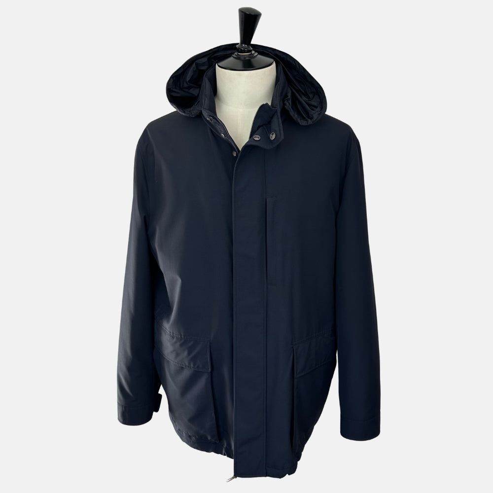 Navy Jacket made of Wool/Polyamide (EU 58)
