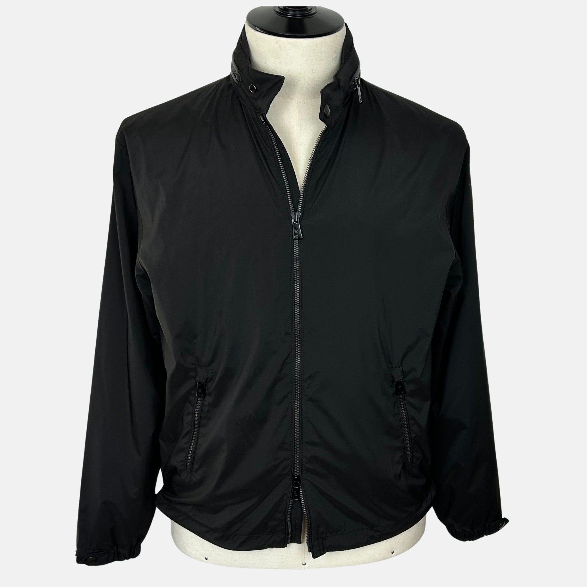 Black Polo Bear Windbreaker (S)
