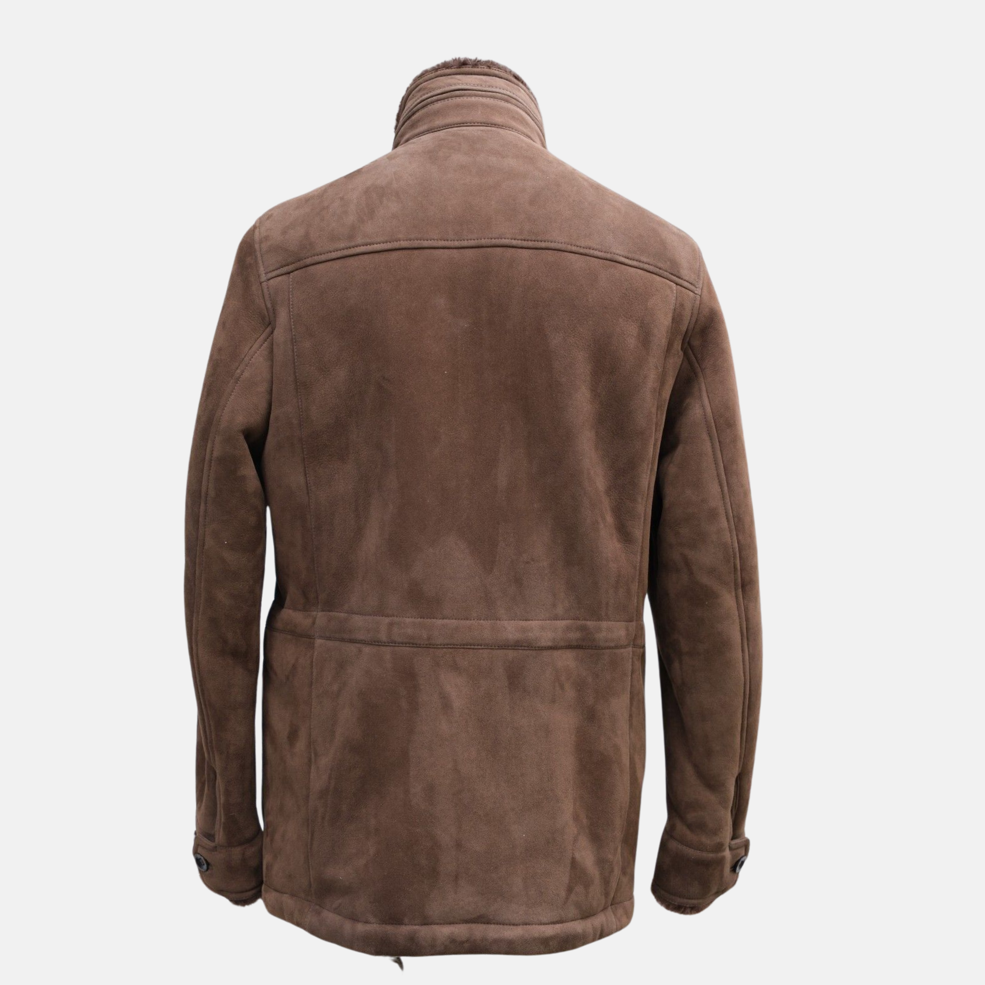 Brown Shearling Jacket (M)