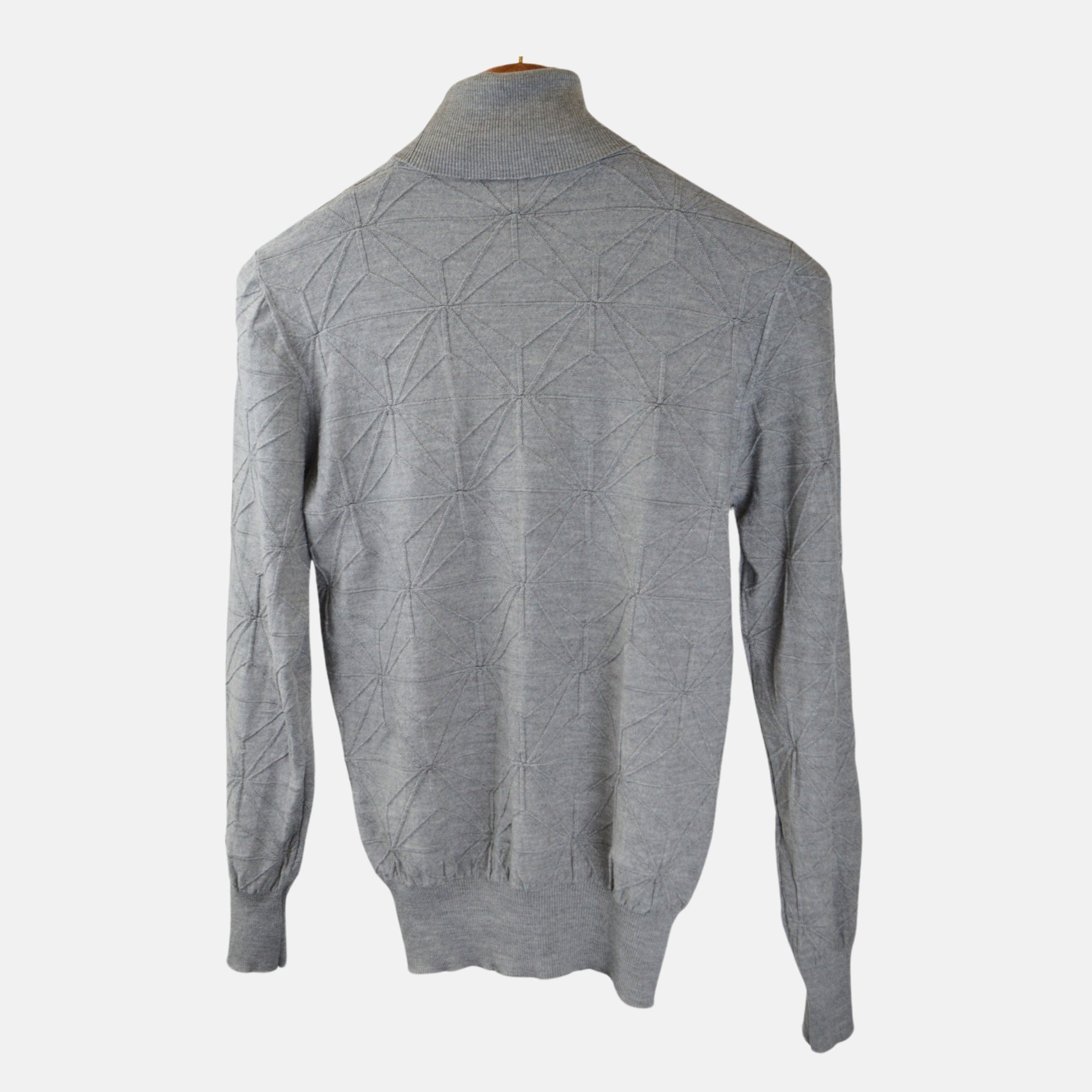 Grey Turtleneck Sweater (L)