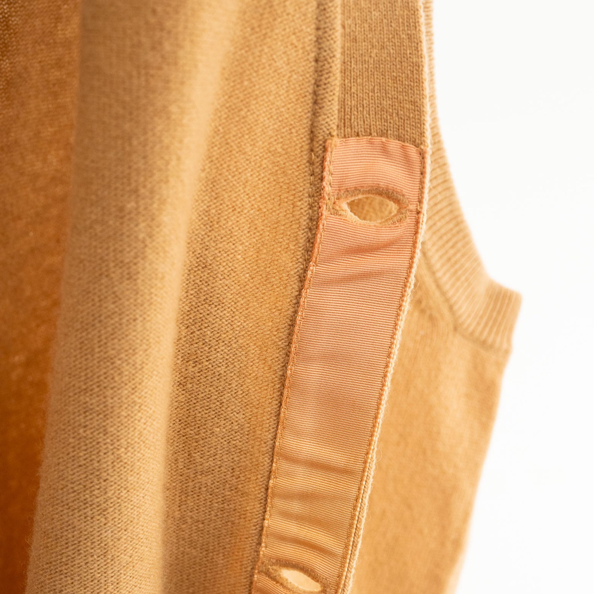 Orange Cashmere Cardigan (EU 48)