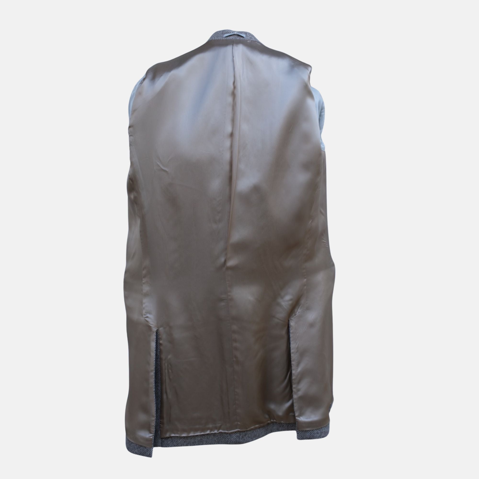 Beige/Grey Coat made of Cashmere (EU 54)
