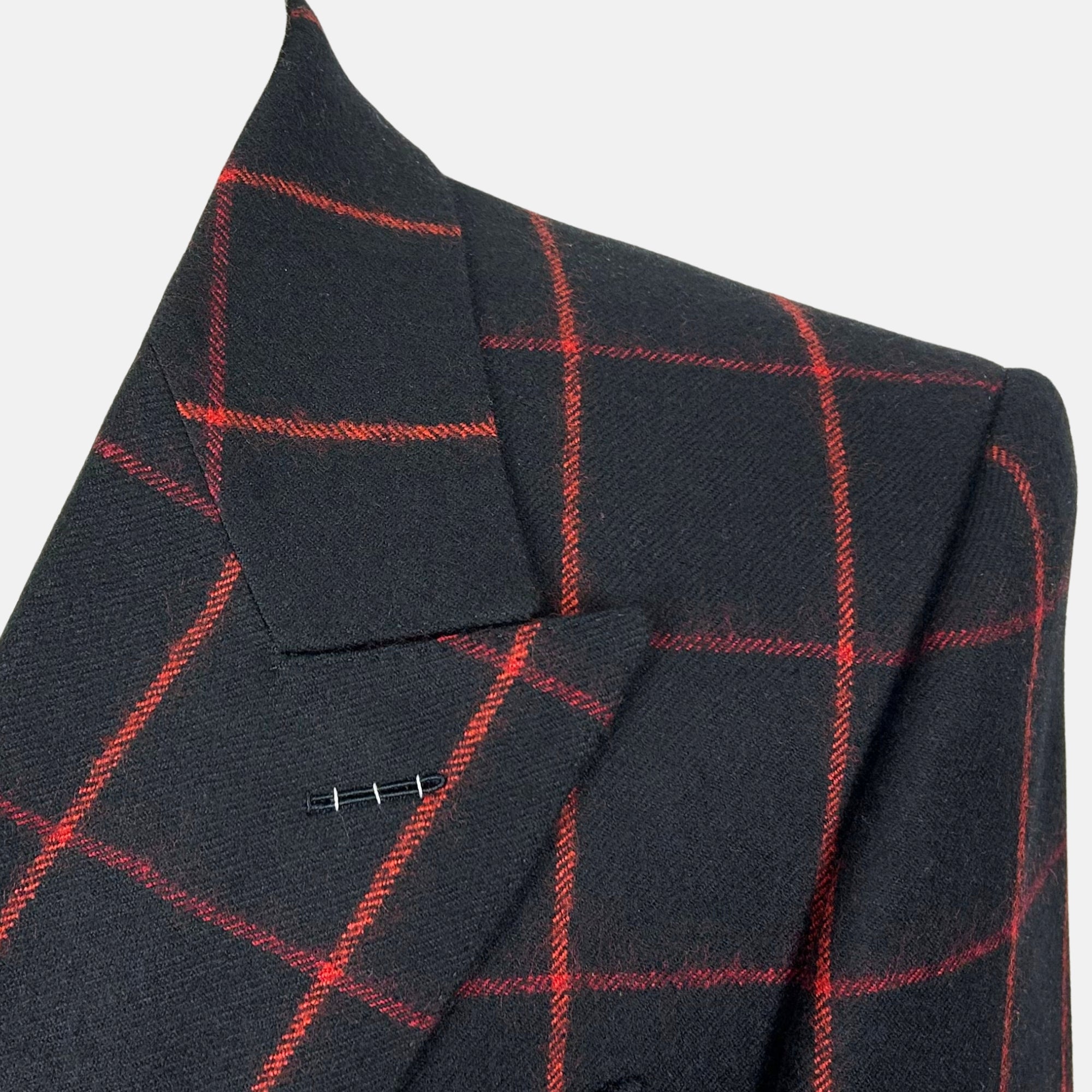 Black/Red Jacket made of Wool (EU 50)