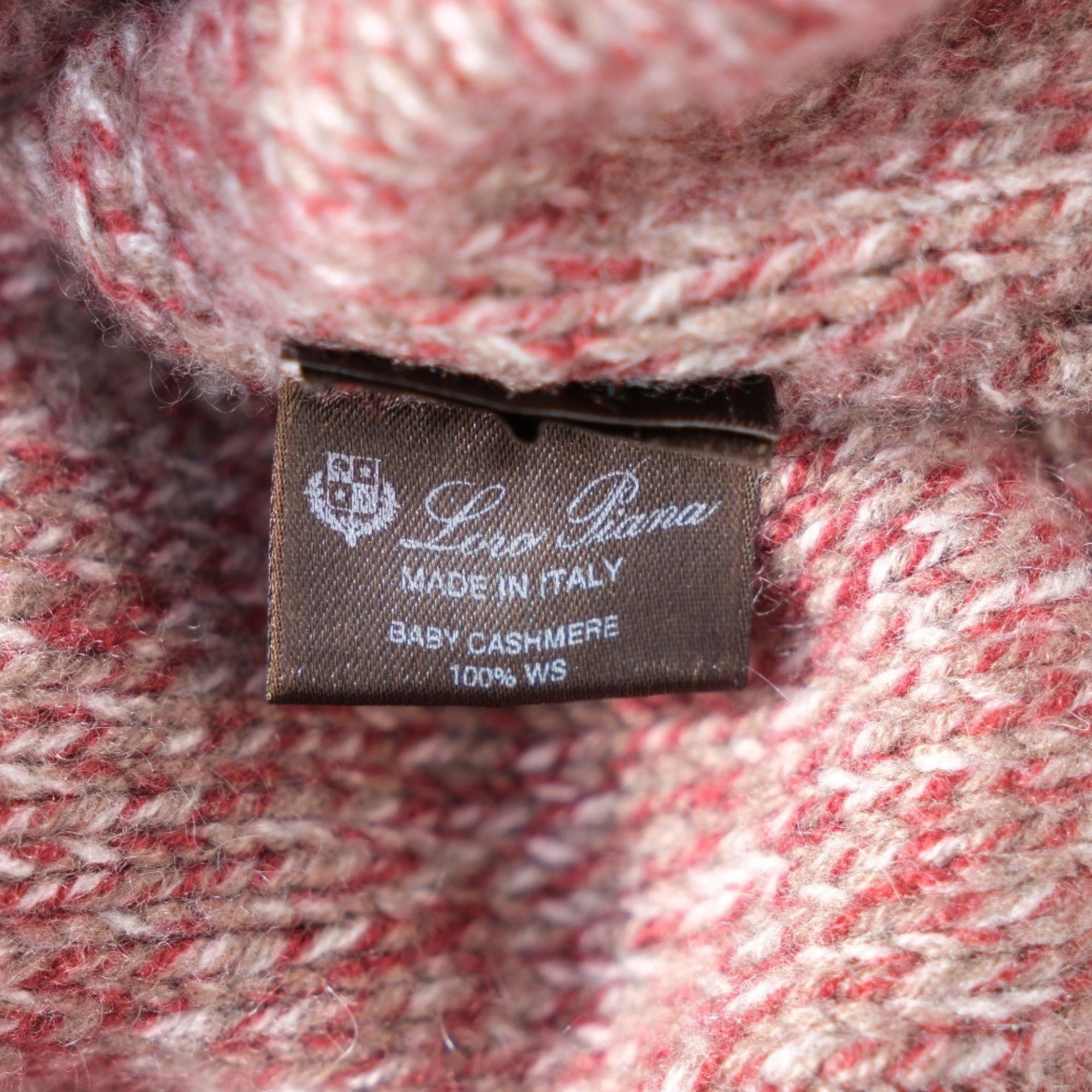 Red/Grey Patterned Jacket made of Baby Cashmere (EU 56)