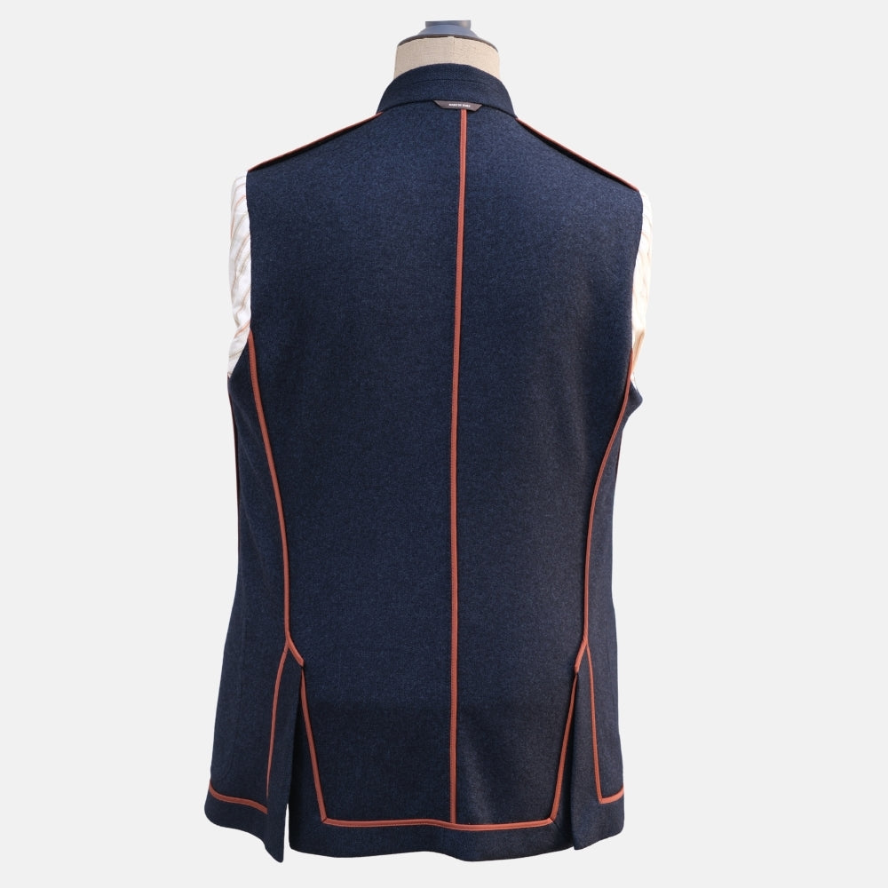 Navy Blue Blazer made of Cashmere/Silk (EU 48)