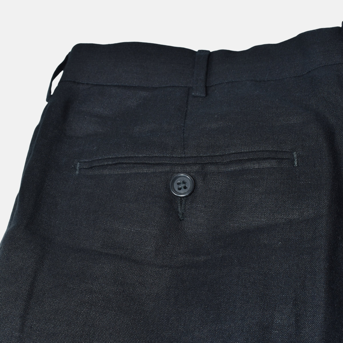 Black Linen Suit