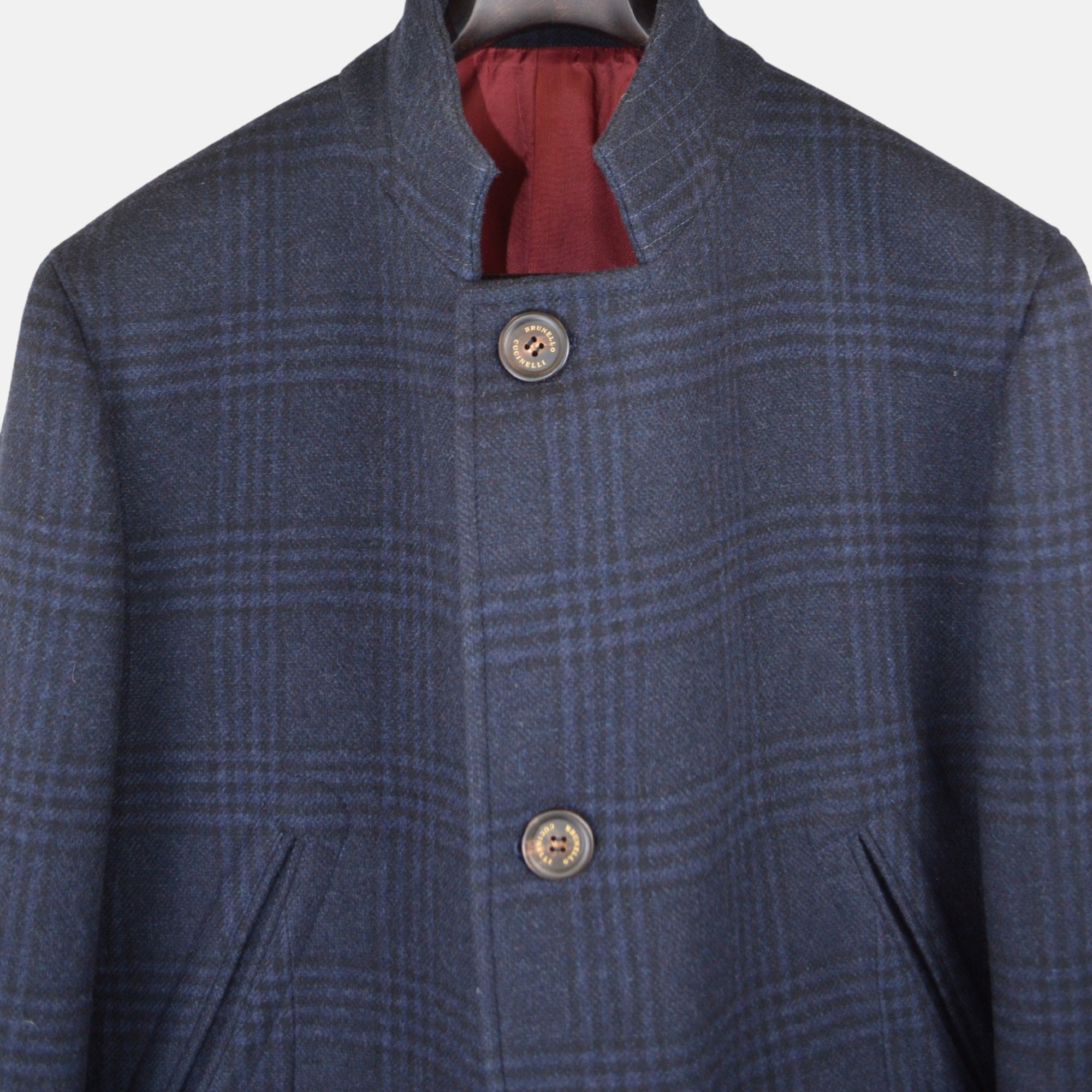 Navy Blue Coat made of Wool (EU 50)