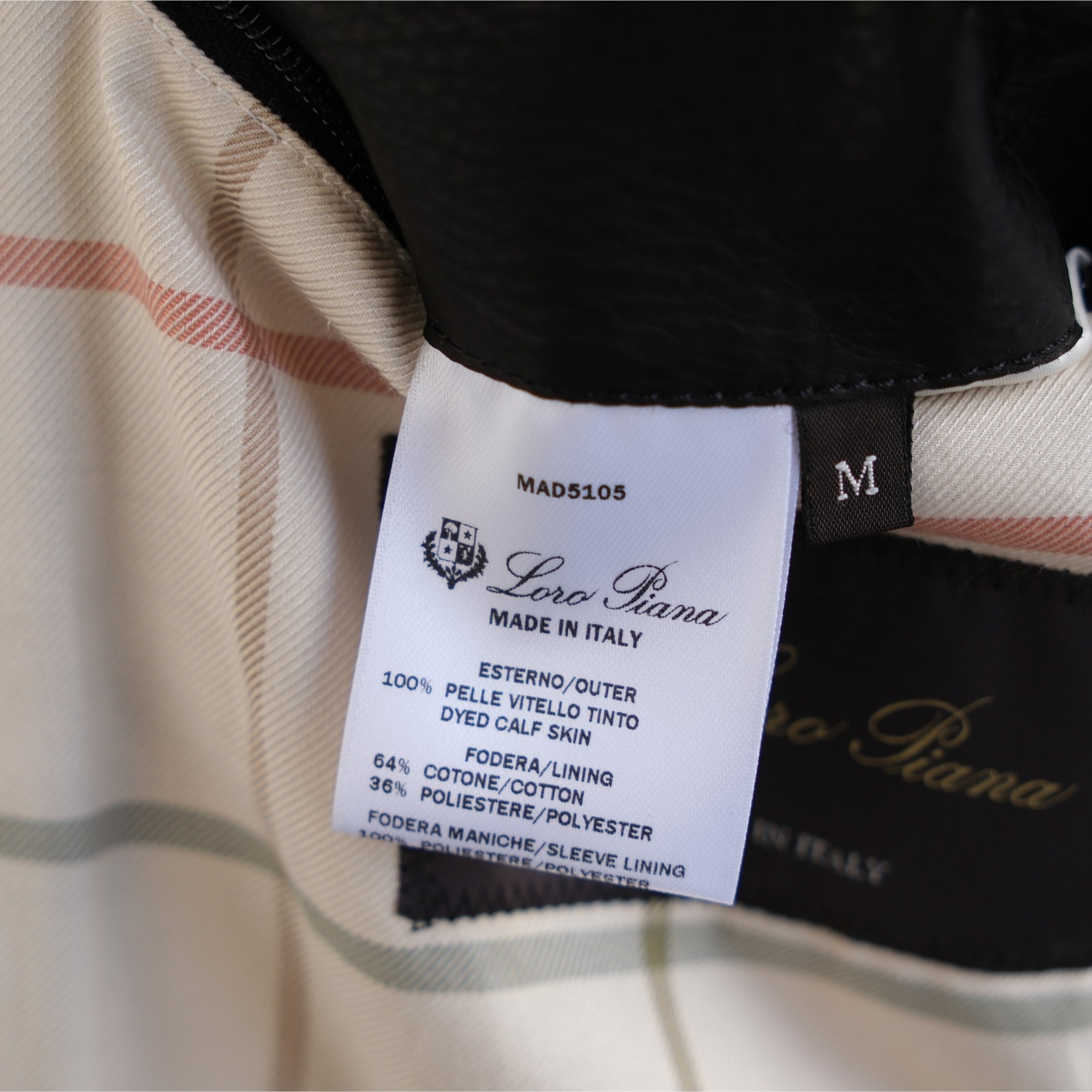 Black Leather Jacket (M)