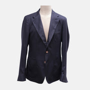 Dark Blue Blazer made of Cashmere (50)