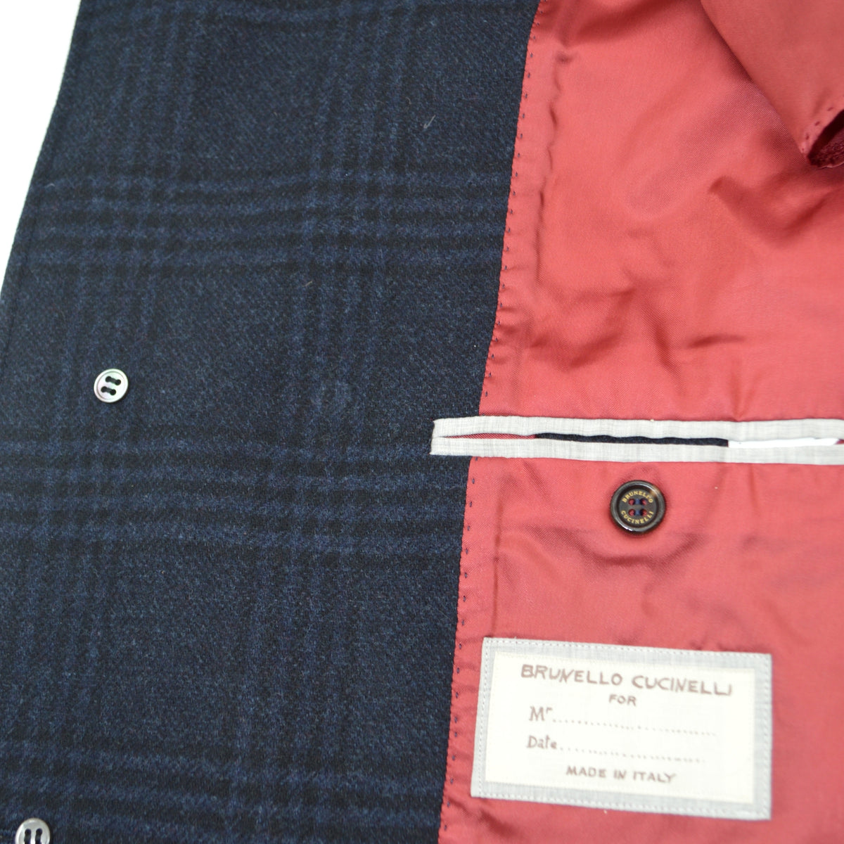 Navy Blue Coat made of Wool (EU 50)