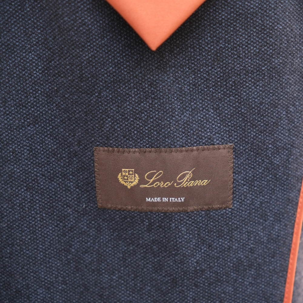 Navy Blue Blazer made of Cashmere/Silk (EU 52)