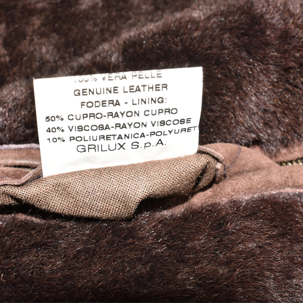 Black Tech Coat with Shearling Lining (XL)