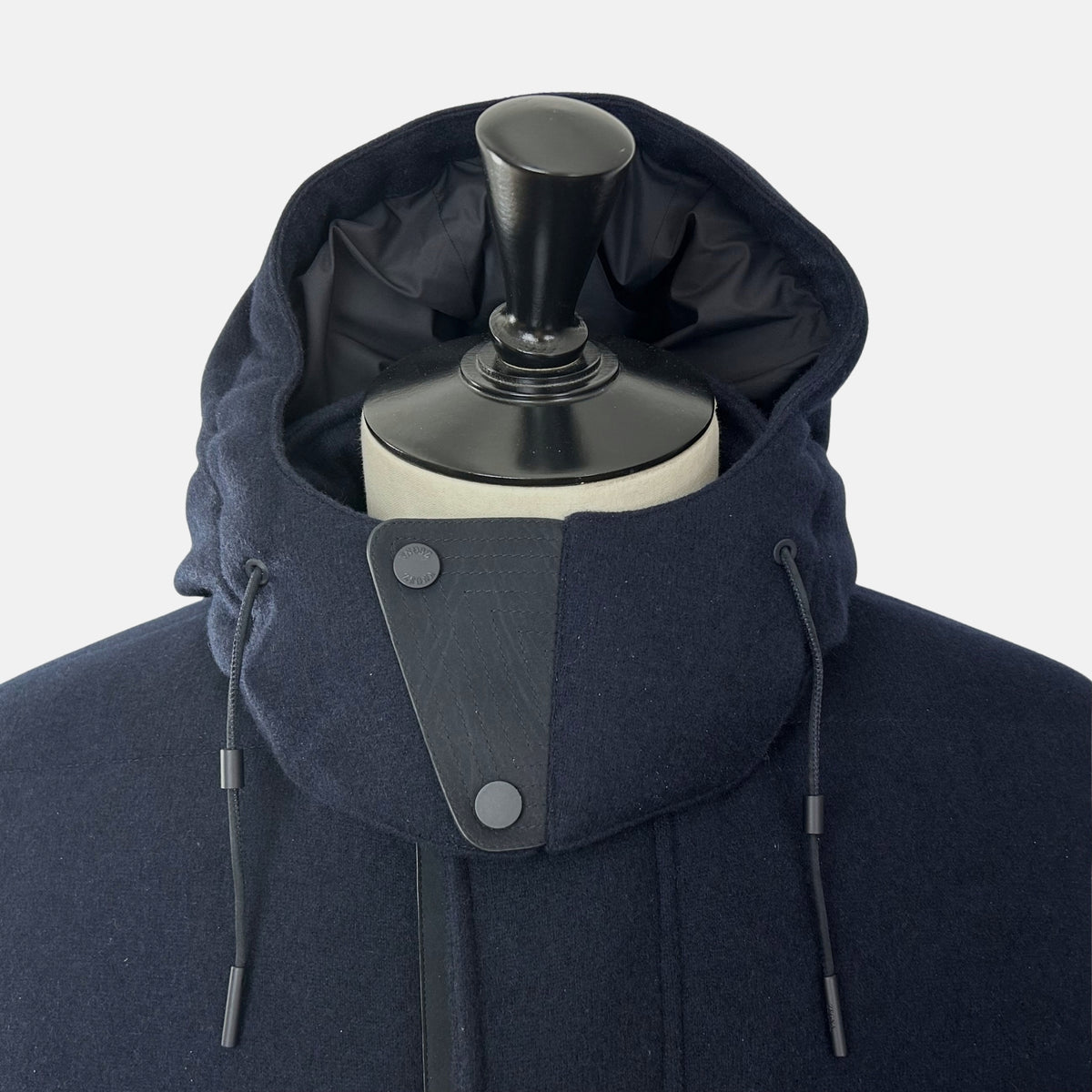 Navy Down Jacket made of Cashmere (EU 48)