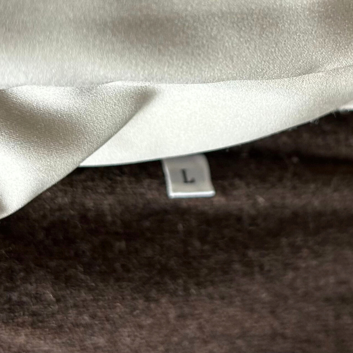 Dark Brown Jacket made of Reindeer Leather (L)