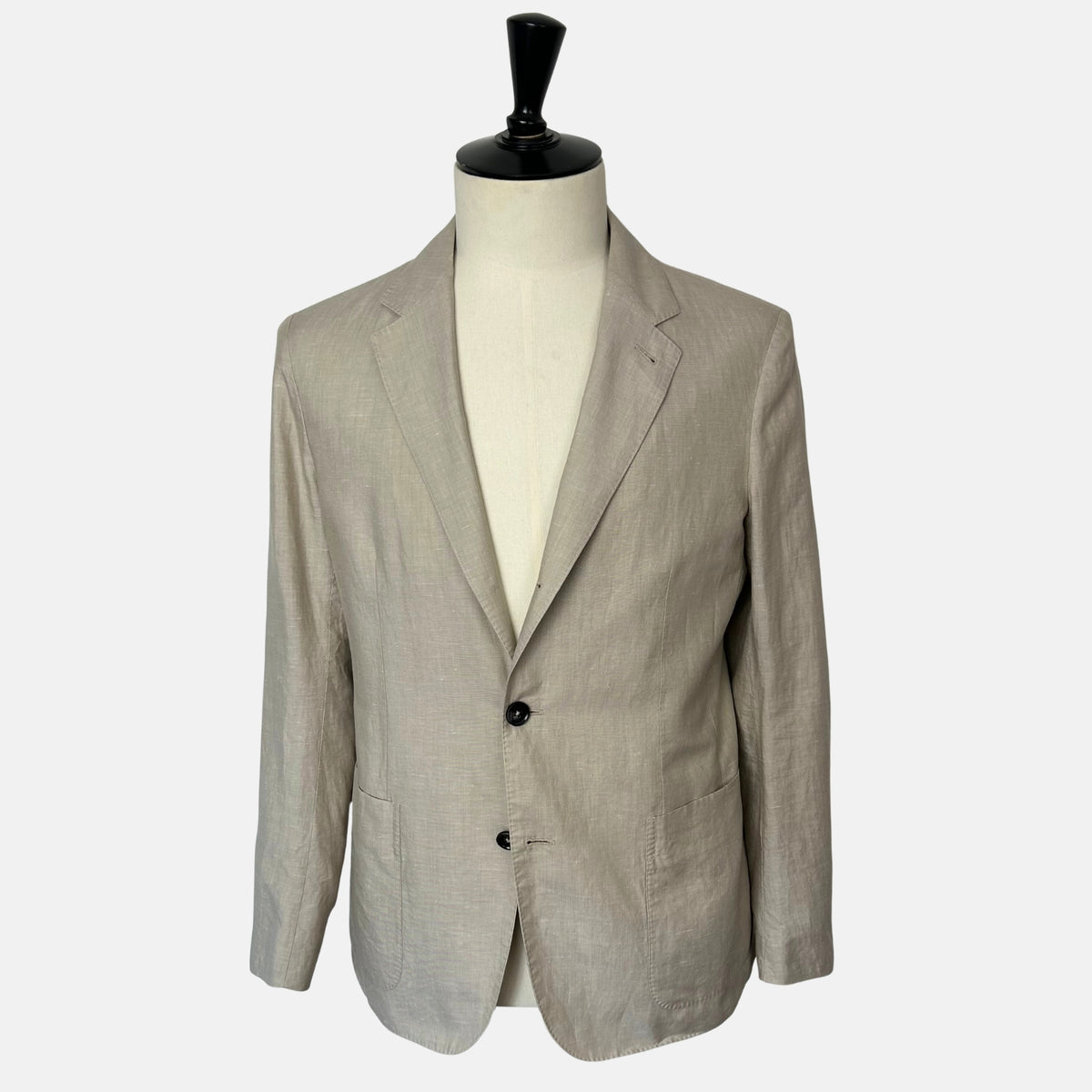 Ecru Blazer made of Cotton/Linen/Silk (EU 48)