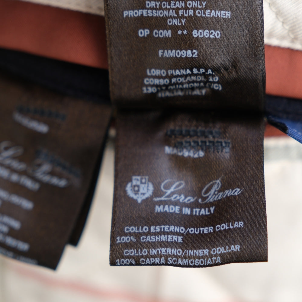 Navy Blue Icer Coat made of Cashmere (L)