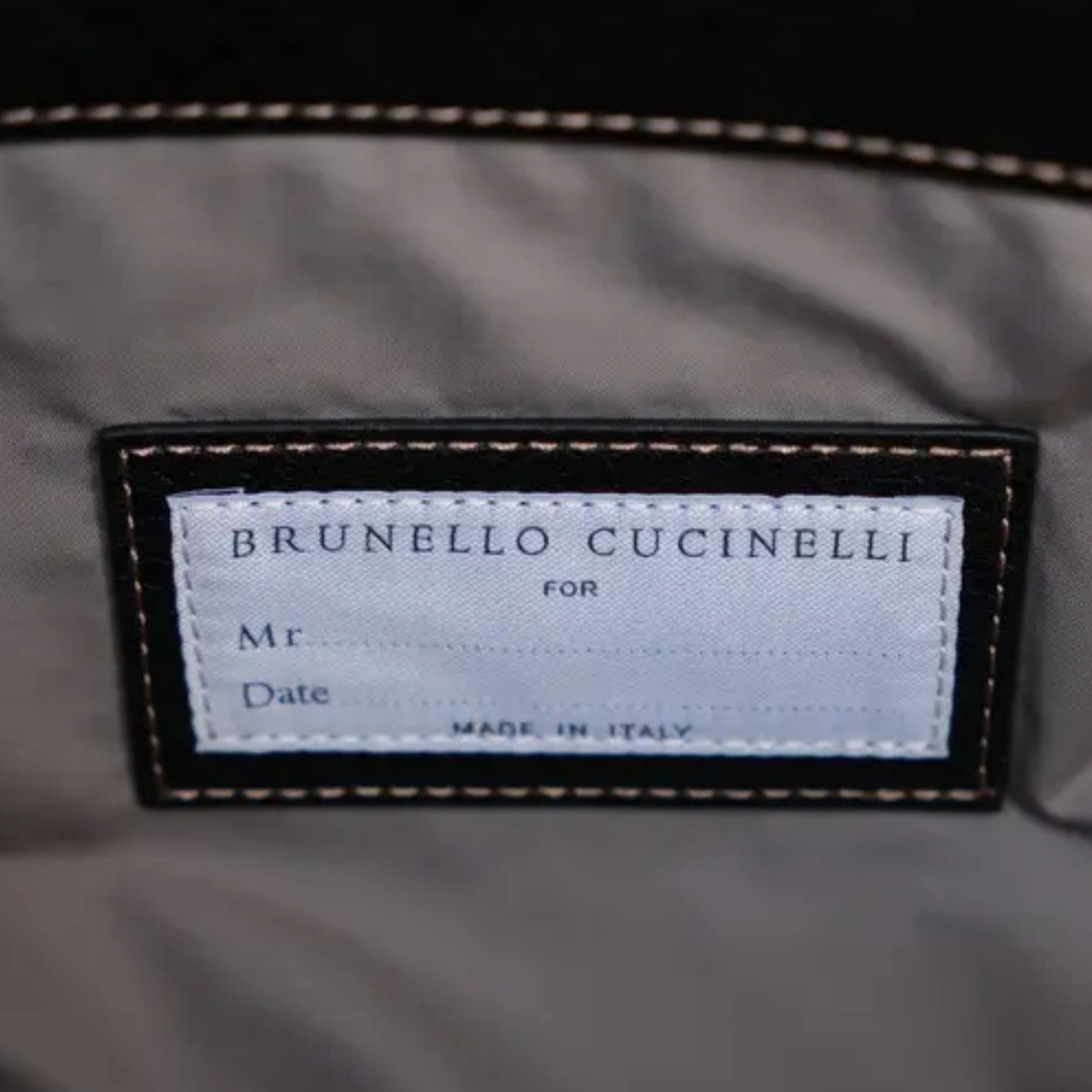 Black Weekender made of Leather